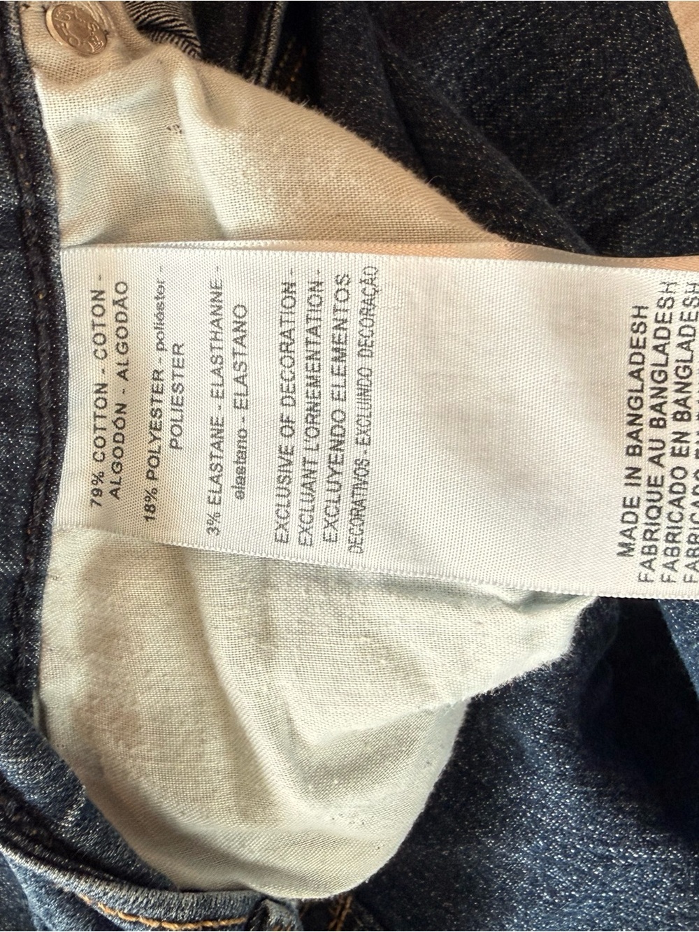 Levi's Dark Blue Bootcut Women's Jeans - Picture 5 of 6